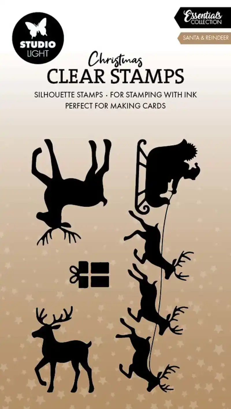 Studio Light clear stamp Santa & Rendeer essentials