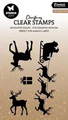 Studio Light clear stamp Santa & Rendeer essentials