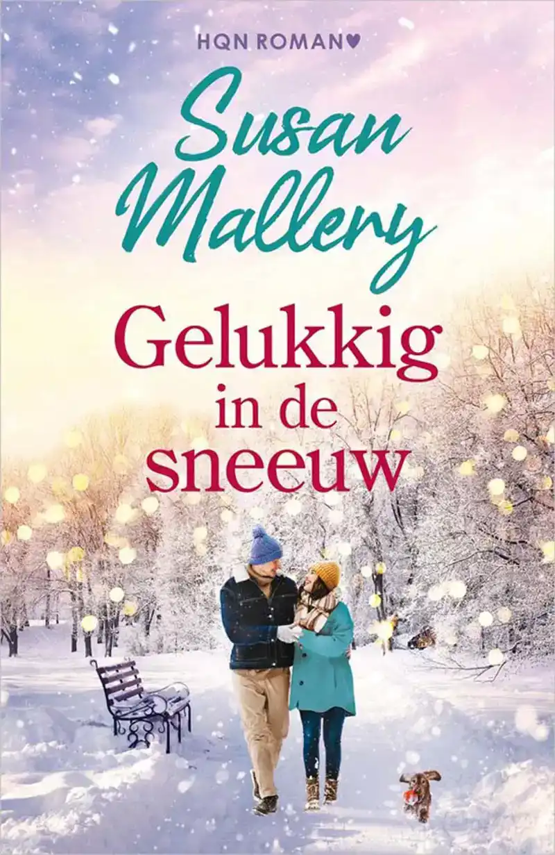 Gelukkig  in de sneeuw