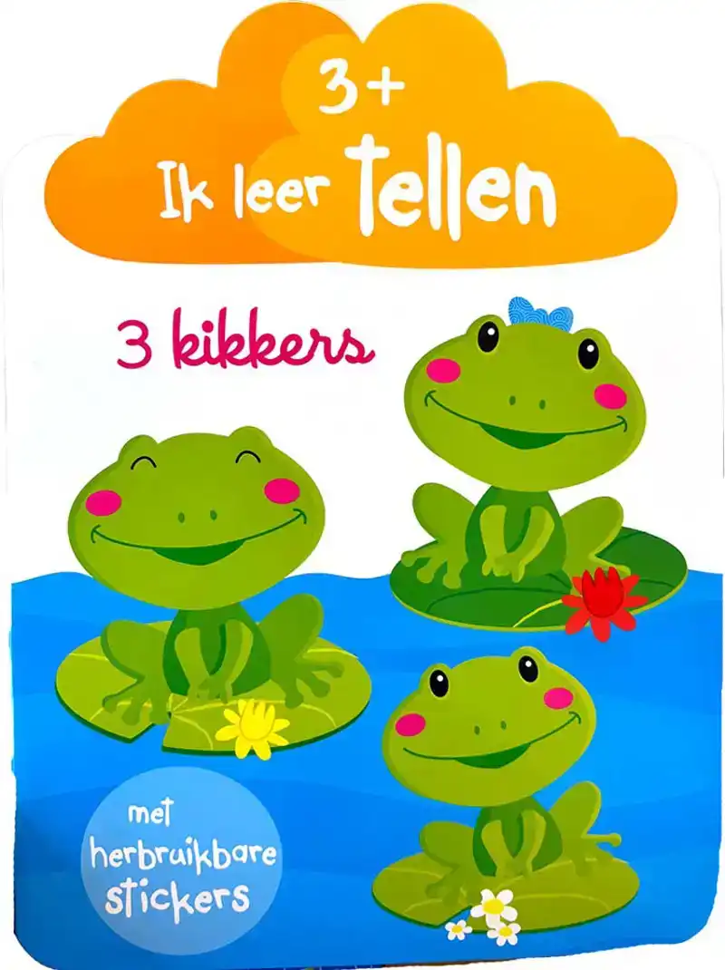 Ik leer tellen sticker boek