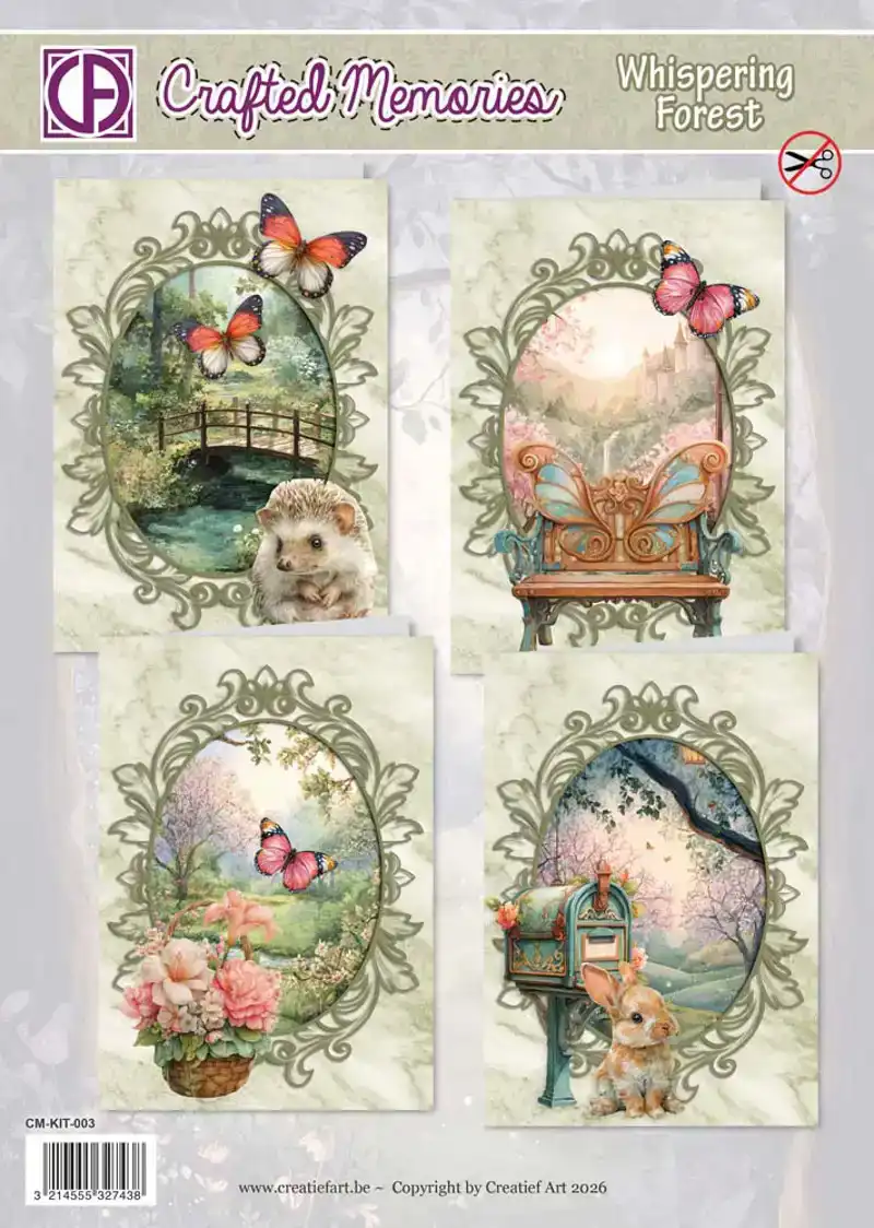 Whispering Forest Kaartenpakket<br>