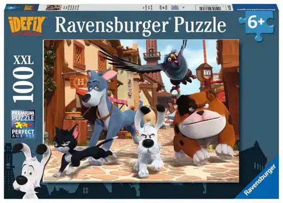 Legpuzzel Idefix & The Brave 100 stukjes