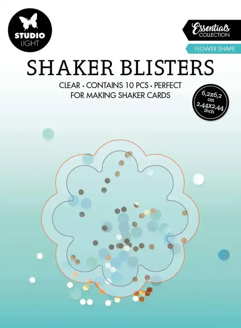 Shaker Blister Flower Shape 10st