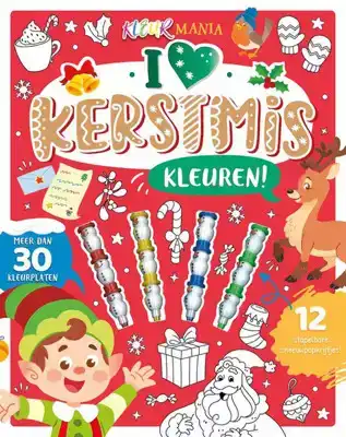 I love Kerstmis kleuren! - Kleuren!