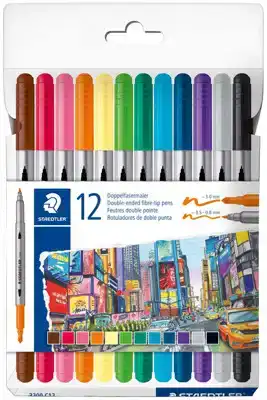 Staedtler Dubbele Punt Viltstiften