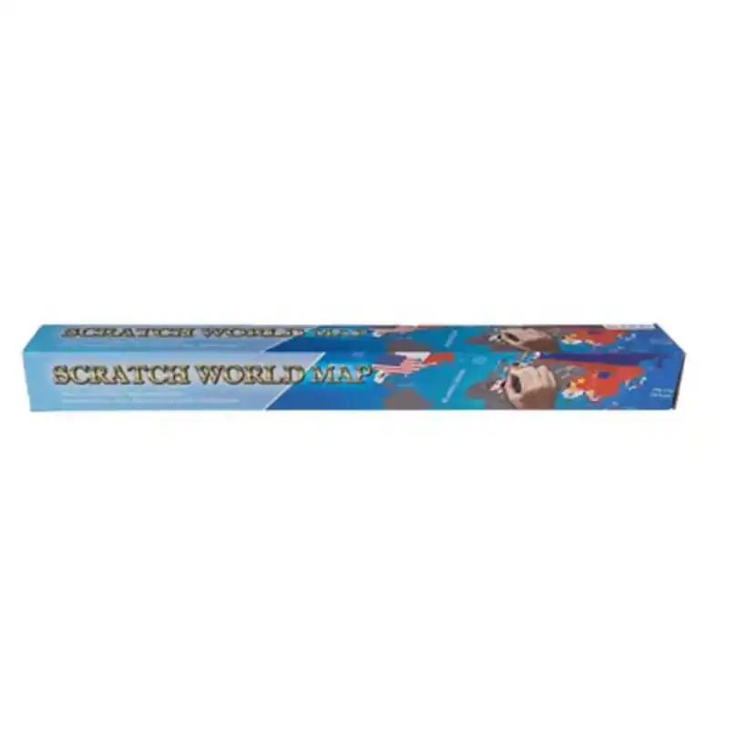 Scratch world map