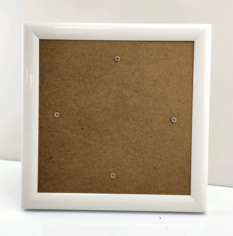 Crystal Art card frame wit