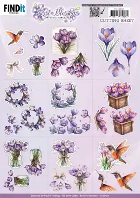 Berries Beauties knipvelset First Blossoms mini/small elements