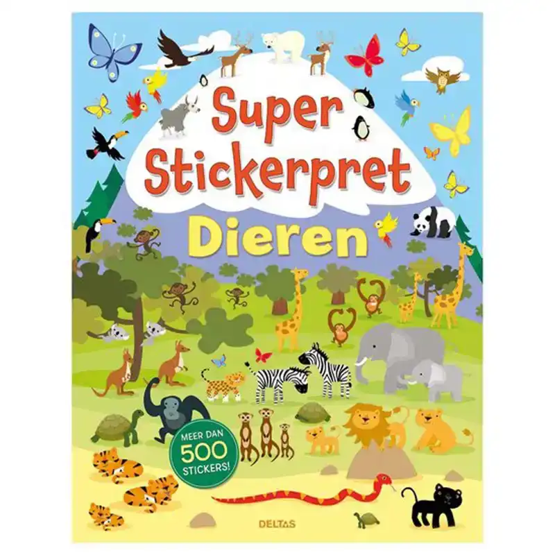 Super stickerpret - Dieren