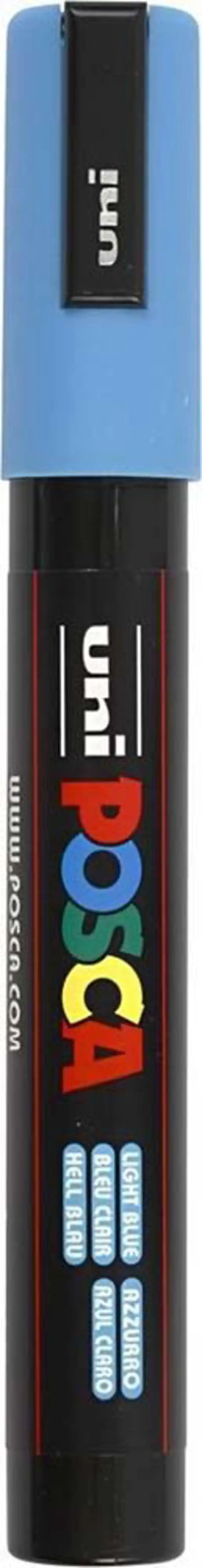 Posca verfmarker pc-5m licht blauw medium