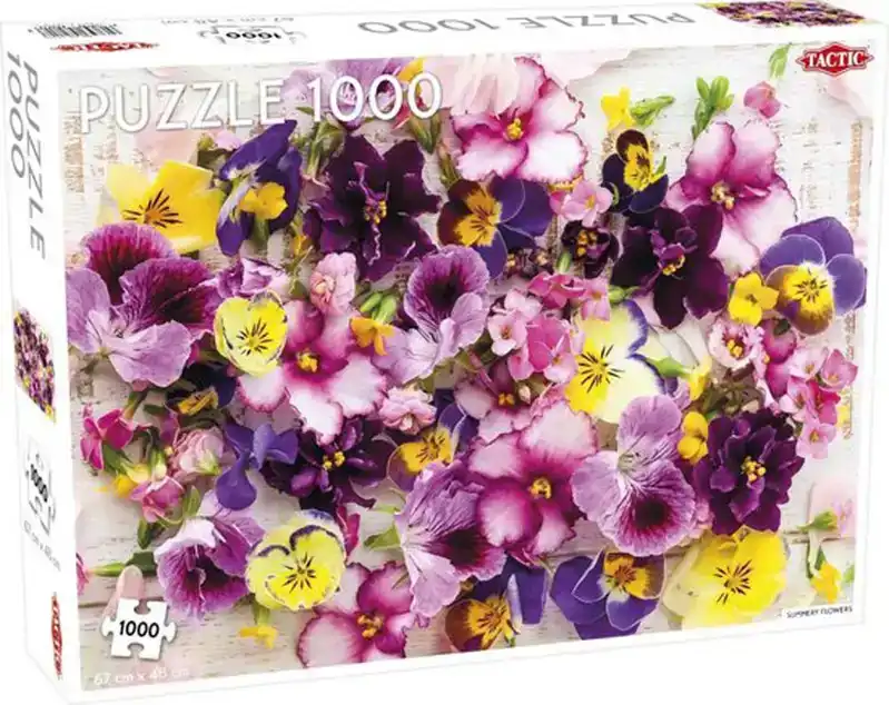 Legpuzzel Tactic Summery flowers