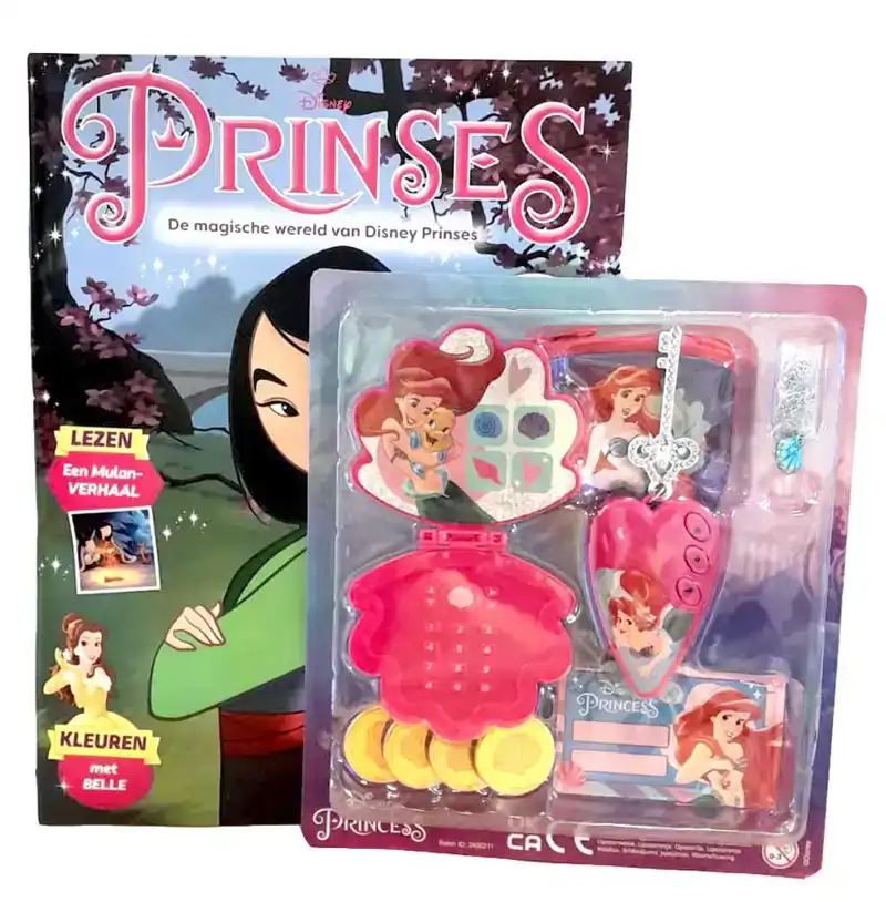 Disney prinses activity - Telefoon sleutel en gouden munten