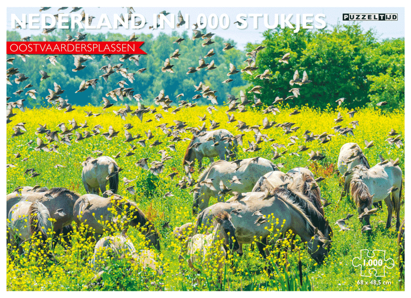 Legpuzzel Oostvaardersplassen 1000 stukjes