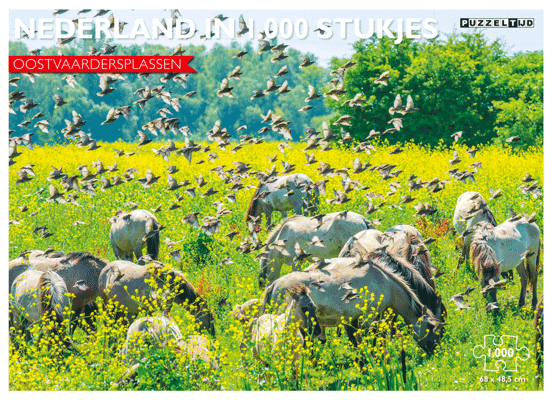 Legpuzzel Oostvaardersplassen 1000 stukjes