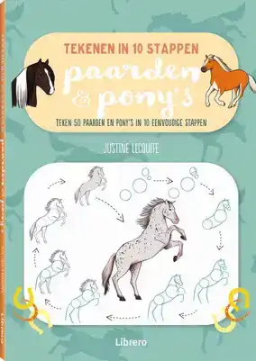 Paarden en Pony's - Tekenen in 10 stappen