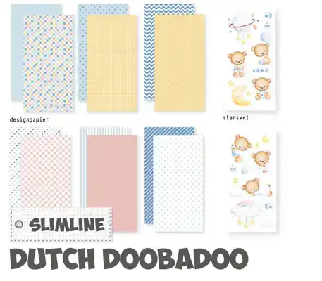 Dutch Doobadoo Craftykit Slimline Babyboy