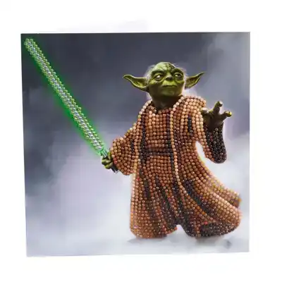Crystal Card Kit Yoda