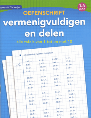 Eerste Oefenschrift Vermenigvuldigen en Delen