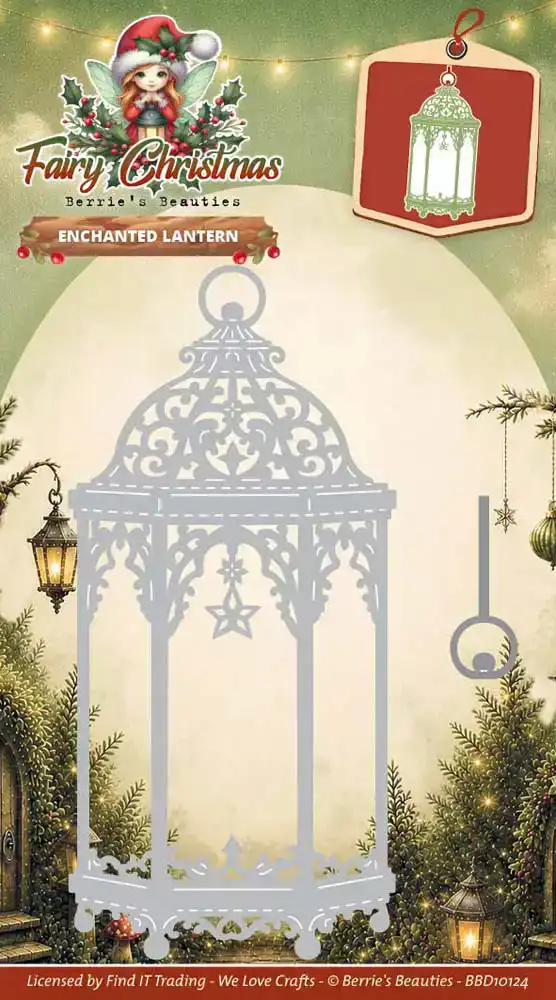 Berries Beauties - Fairy Christmas SnijmalEnchanted Lantern