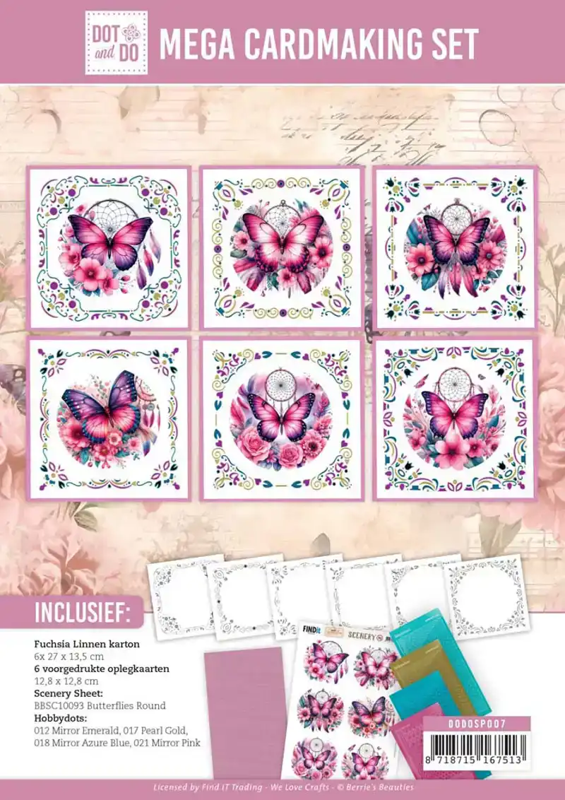 Dot & Do Special set 7 Butterfly Fantasy
