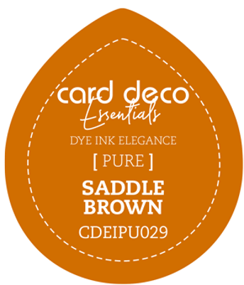 Dye Ink saddle brown fade resistant card deco essentials