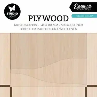 Studio Light Plywood square scenery