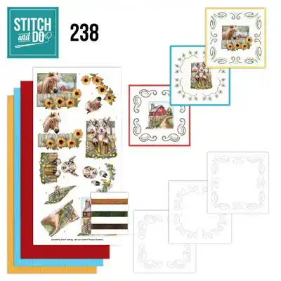 Yvonne Creations Stitch and Do 238 Farm Friends