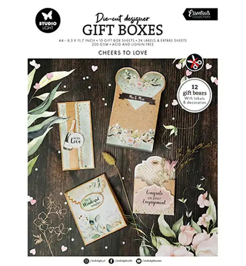DIY Gift boxes wedding day