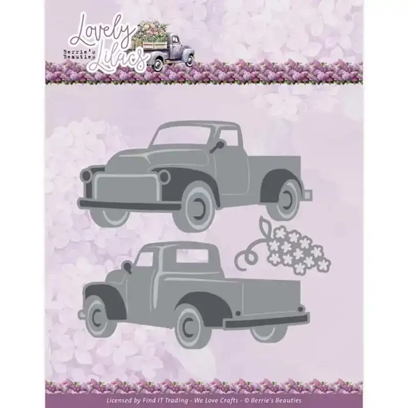 Berries beauties Lovely lilacs snijmal Lovely pick-up truck