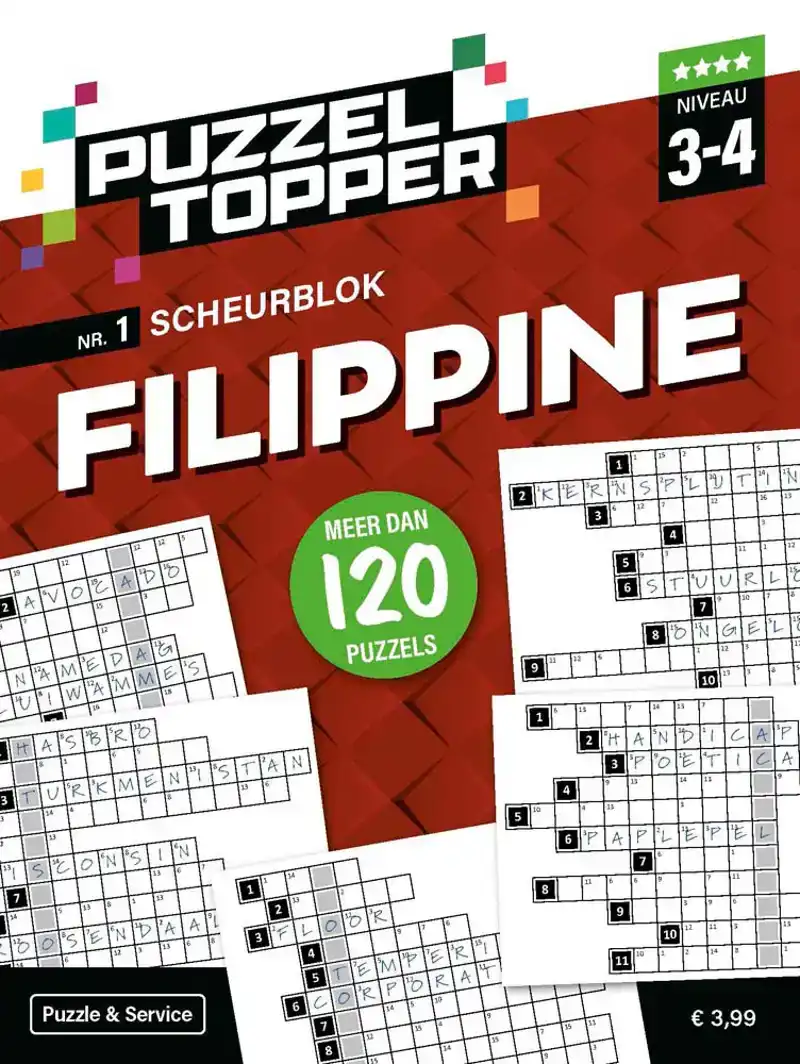 Puzzelblok Filippine classic 3-4 punt nr1