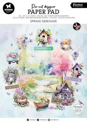 Die-Cut designer spring serenade