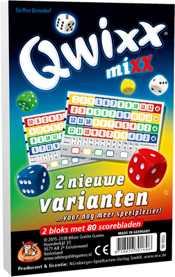Qwixx mixx- uitbreiding