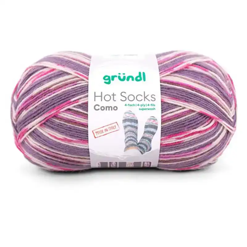 Hot socks como, 4-fach Roze