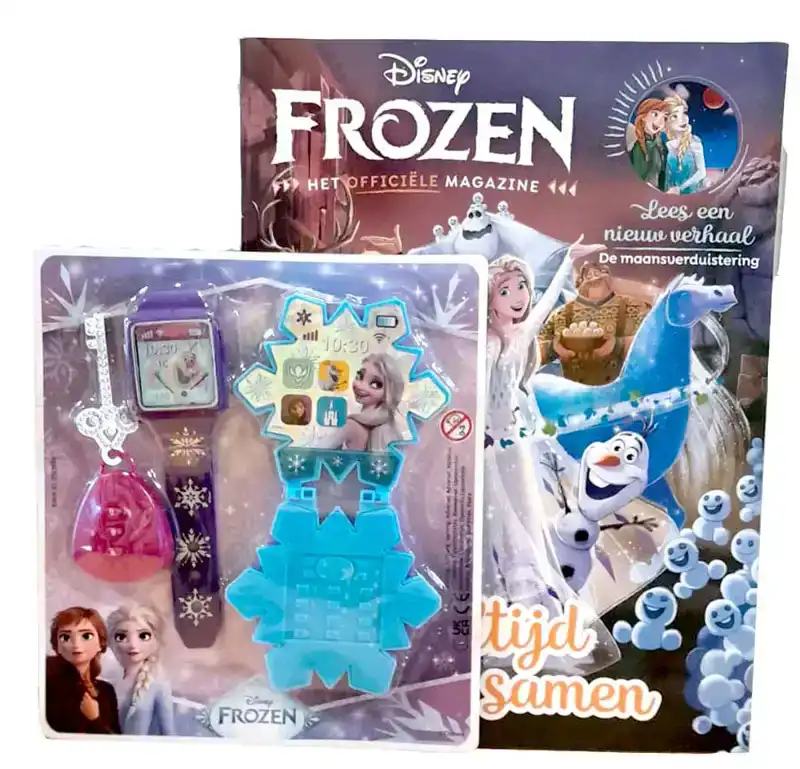 Disney Frozen activity - Telefoon sleutel horloge