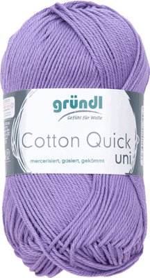 Cotton Quick Uni 142 Lavendel 50gr