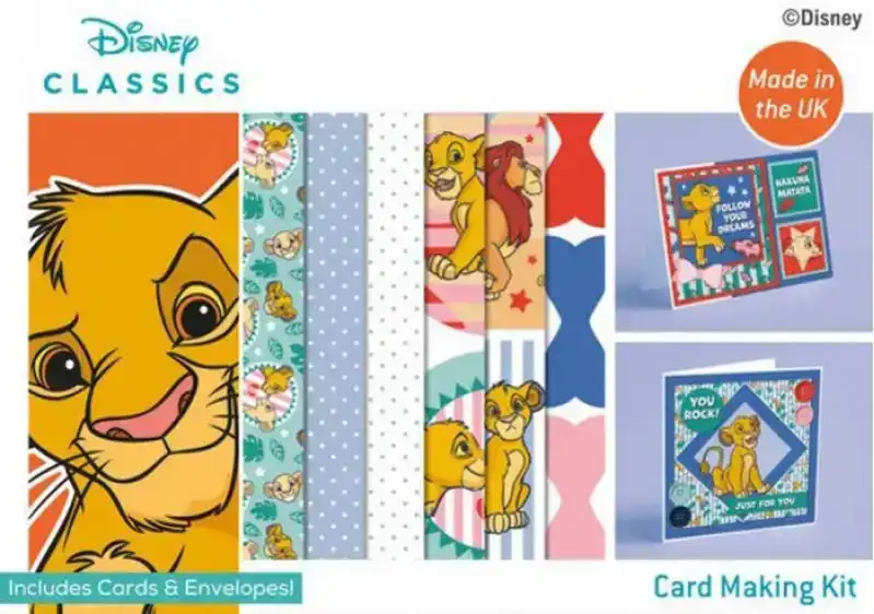 Card Making kit 15 cards The Lion King