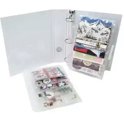Flippin storage binder met 3 pagina's
