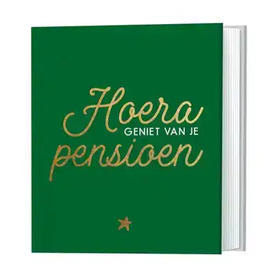 Hoera, Geniet van je pensioen!