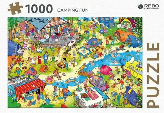 Legpuzzel Camping Fun 1000 stukjes