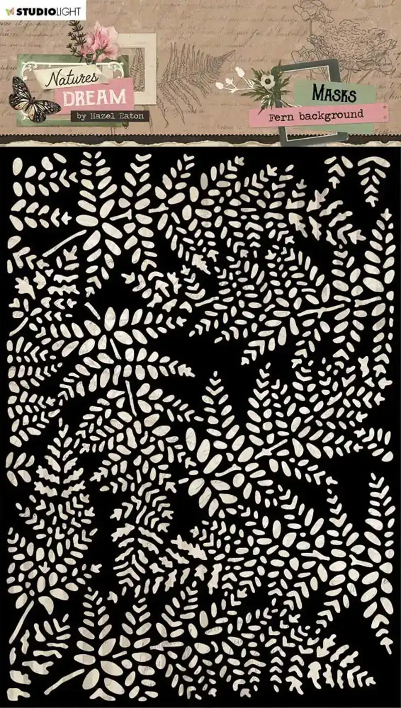 Studio Light Natures dream mask Fern Background