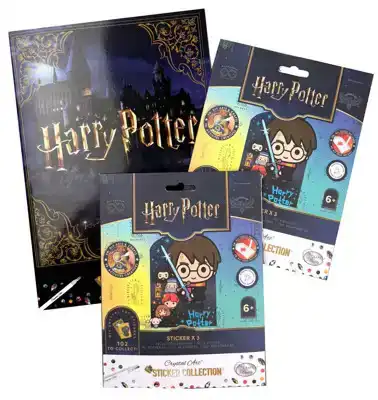 Harry Potter crystal art album incl 2 blind bags