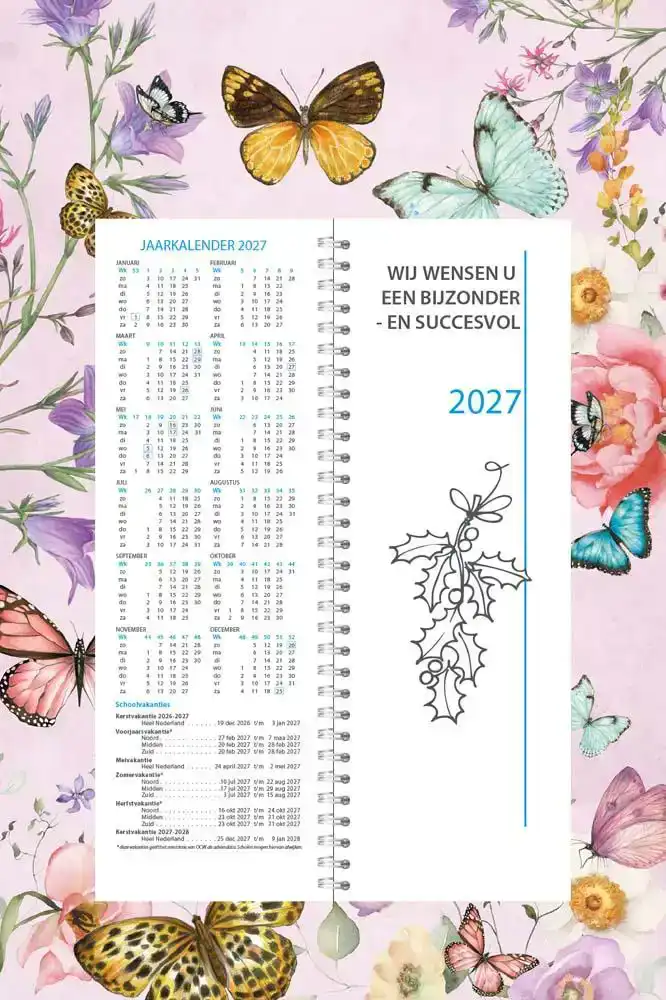 Omlegweek vlinders getekend 2027