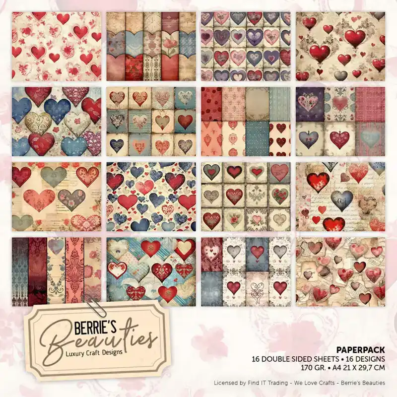Berries beauties paperpack Valentine
