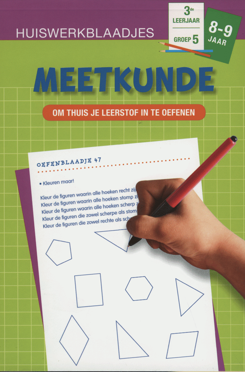 Huiswerkblaadjes 8 tot 9 Jaar Meetkunde