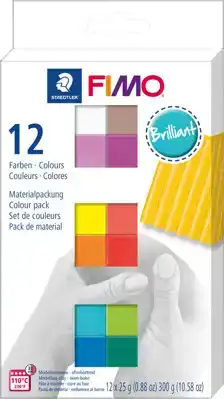 Staedtler fimo soft set 12 kleuren