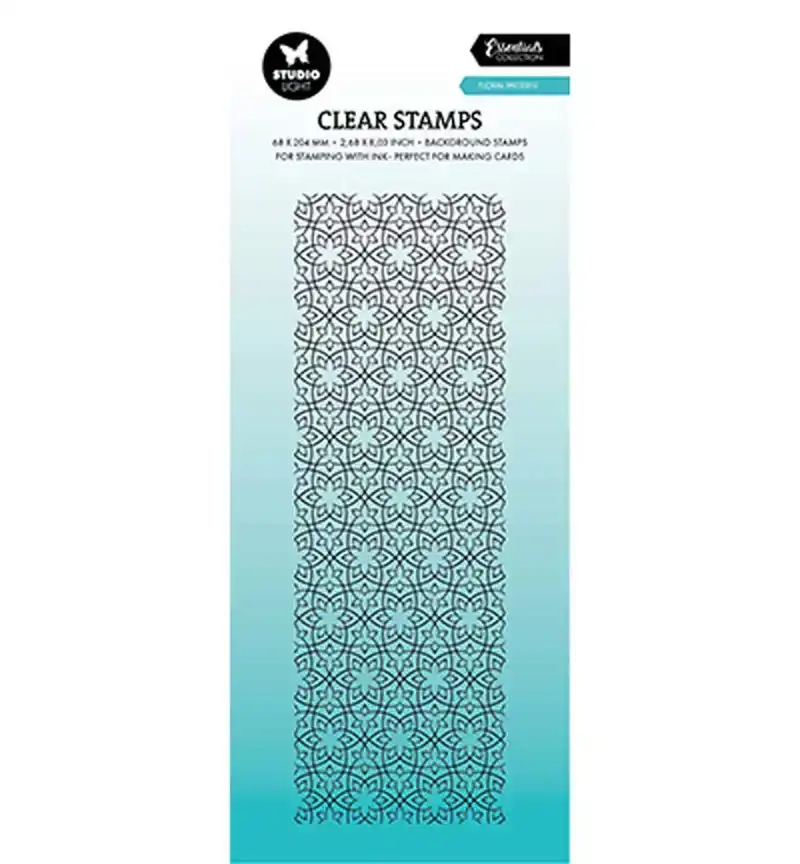 Studio Light clear stamp Floral pattern