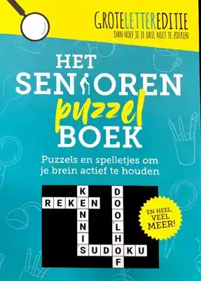 Het seniorenpuzzelboek