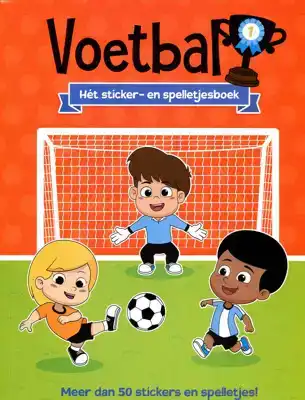 Voetbal - Sticker- en spelletjesboek