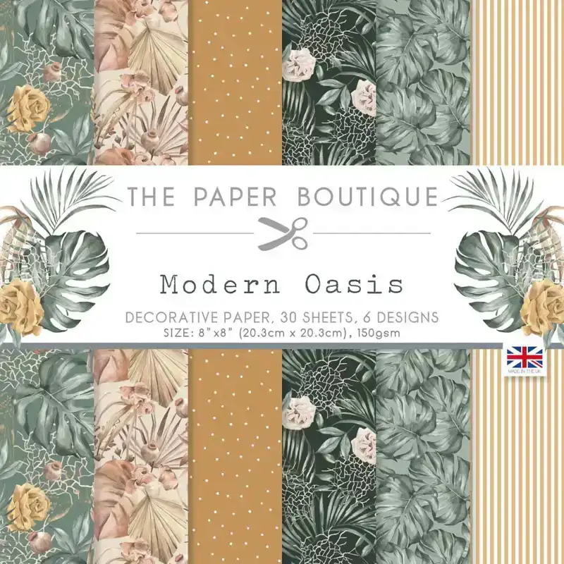 Modern Oasis 8x8 Paper Pad
