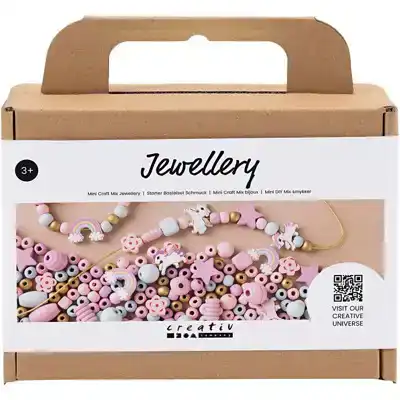 Creatieve Box Sieraden, pastelkleuren